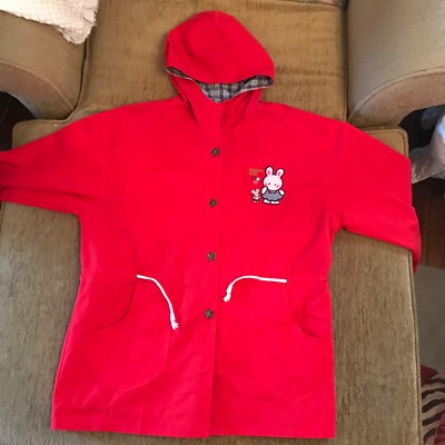 Sanrio Jacket Cheery Chums Hooded Embroidered Japan
