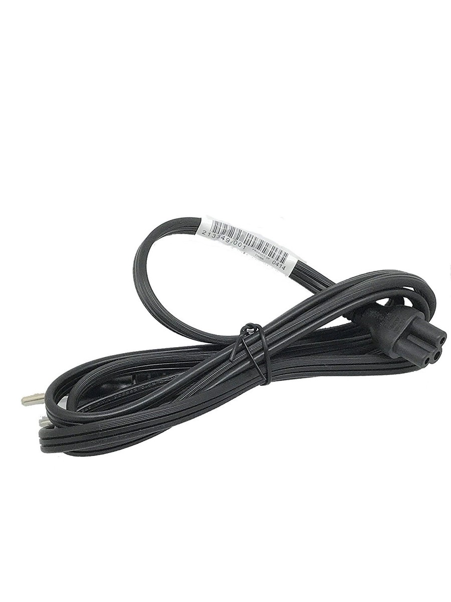 New HP 6Ft AC Power Cord 213349-001 IEC-60320 IEC320 C5 to NEMA 5
