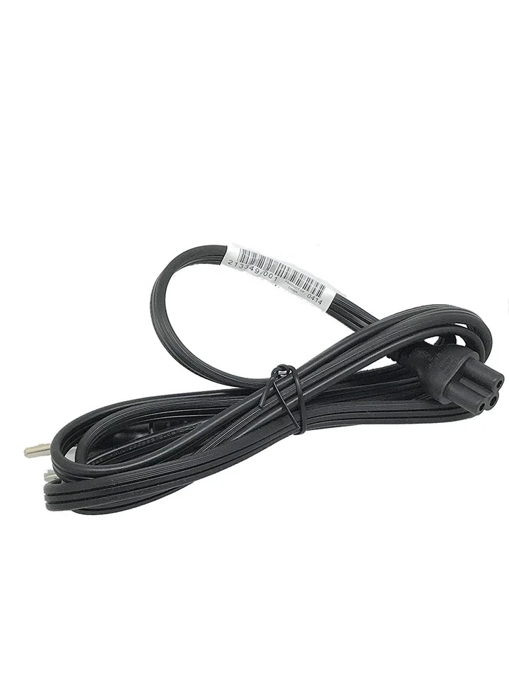 New Genuine HP 6Ft AC Power Cord 213349-001 IEC-60320 IEC320 C5 to NEMA 5-15P - Image 2 of 4