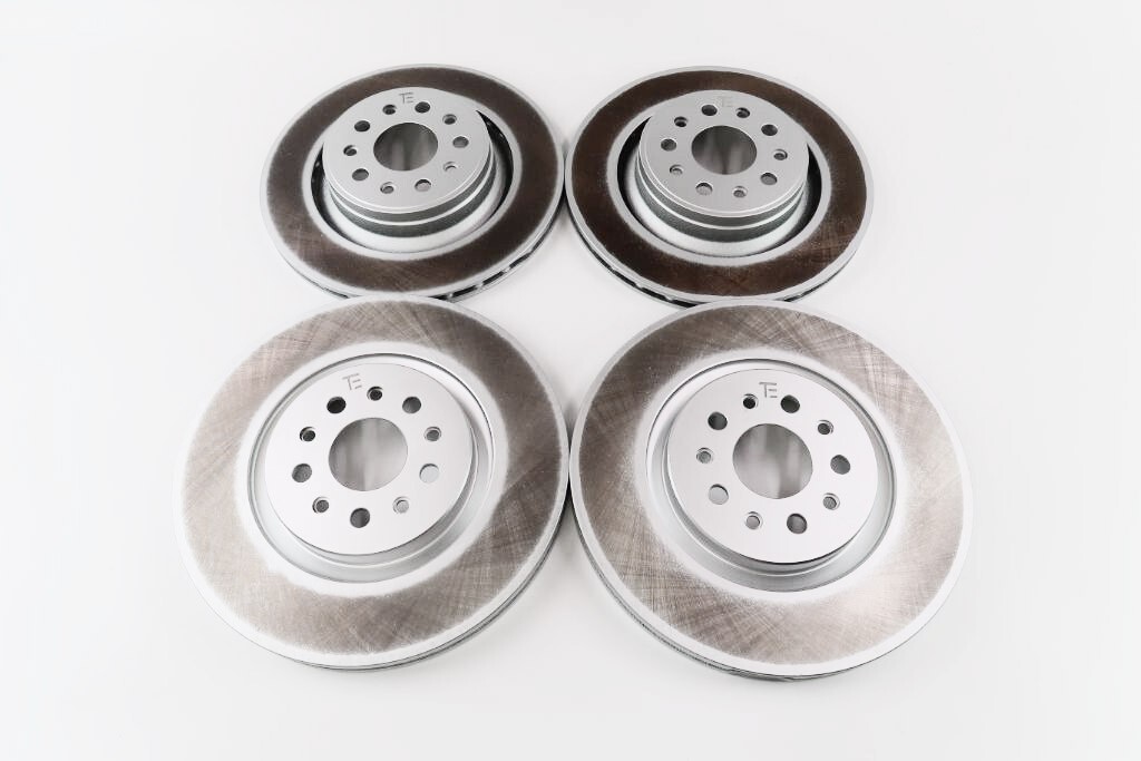Maserati Levante front rear brake rotors For cars with factory smooth rotors