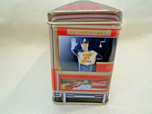 1996 COCA COLA TIN CABLE CAR UPTOWN SERVICE - Picture 4 of 9