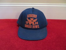 De colección 1984 Auburn Tigers Sugar Bowl Todo Espuma Camionero Snapback Sombrero