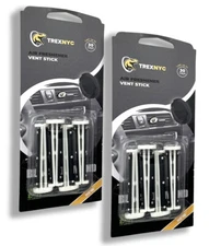 TrexNYC Car Air Fresheners Vent Sticks, Black Diamond, 2 Packs