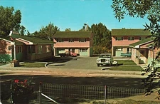 Vintage Posctard Williams Court Shelby MONTANA 