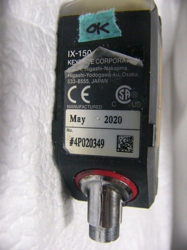Keyence IX-150 Image Based Laser Sensor IX Series Made in May 2020