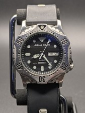 SEIKO ALBA Diver s Quartz Watch Men s V736-6A00 37.8mm New Battery Working