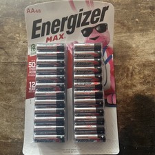 Energizer Max AA48 Battery 48 Pack