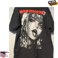 HOT!!! Bad Omens rock band short sleeve black color shirt Reprint Gildan