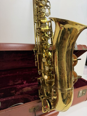 #ad Vintage Leggett Special Alto Saxophone – UNTESTED – w Case $495.00