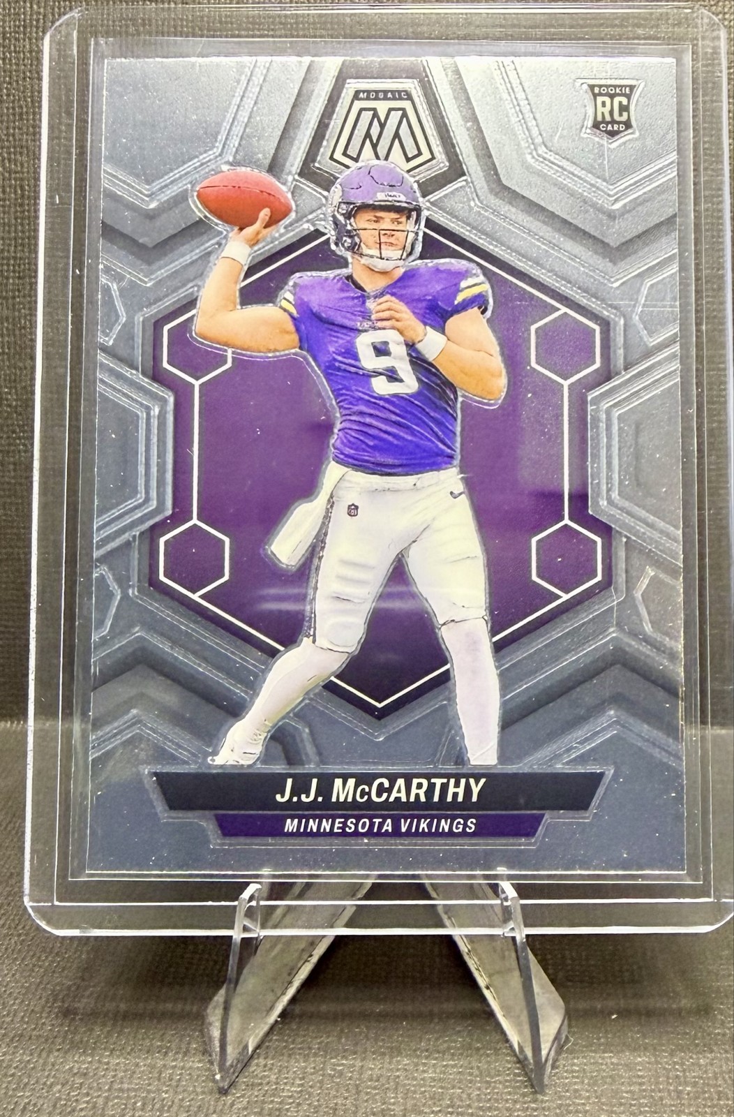 2024 Panini Mosaic - Rookies J.J. McCarthy #310 (RC)