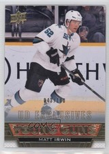 2013-14 Upper Deck Young Guns UD Exclusives 43/100 Matt Irwin #496 2a8