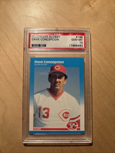 1987 Dave Concepcion #196