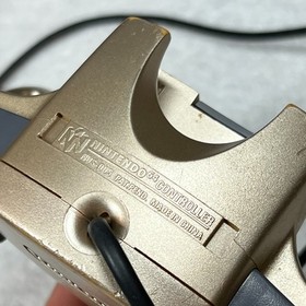 Nintendo 64 N64 Gold Controller Authentic OEM NUS-005 TESTED