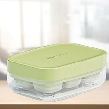 ›6 Compartment Mini Ice Cube Mold Ice Making Summer Ice Storage Box Mini Ice