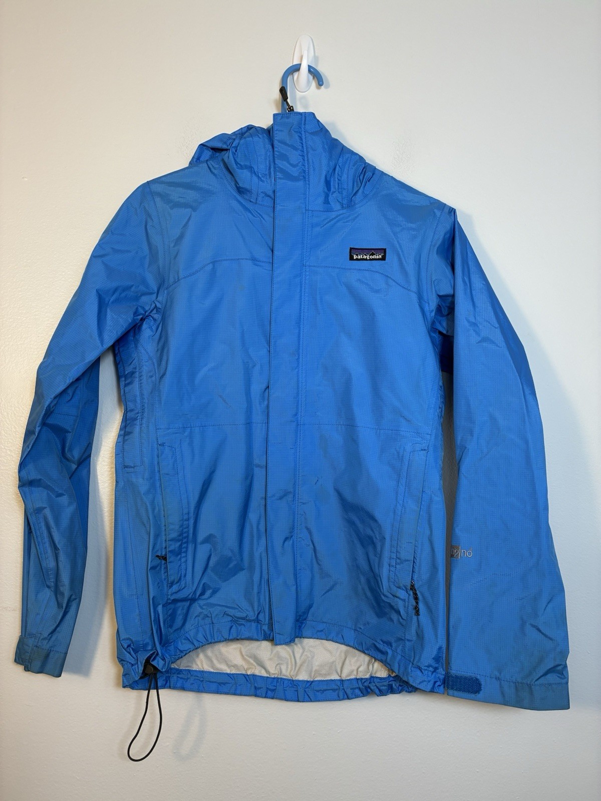 Patagonia Torrentshell 3L Rain jacket Women’s XS Blue Outdoor Flaw Please Read