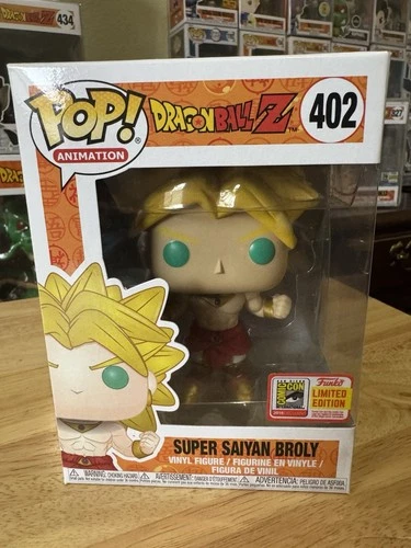Dragonball Z Super Saiyan Broly SDCC 2018 Funko Pop #402