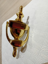 Vintage Door Knocker Retro Classic Style Brass Metal Front Door Knocker 19cm