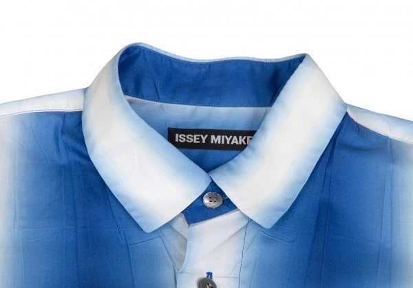 Camisa plisada estampado degradado ISSEY MIYAKE HOMBRE talla 4 (K-124727) Foto 3 de 4