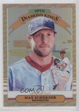 2019 Donruss Optic Diamond Kings We the People Prizm 7/76 Max Scherzer #17 2t9