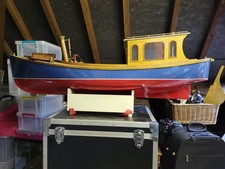 Radio Controlled Live Steam Boat