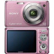 Sony Cyber-Shot DSC-W210 Digital Camera 12.1MP 4x Optical Zoom Built-in Flash