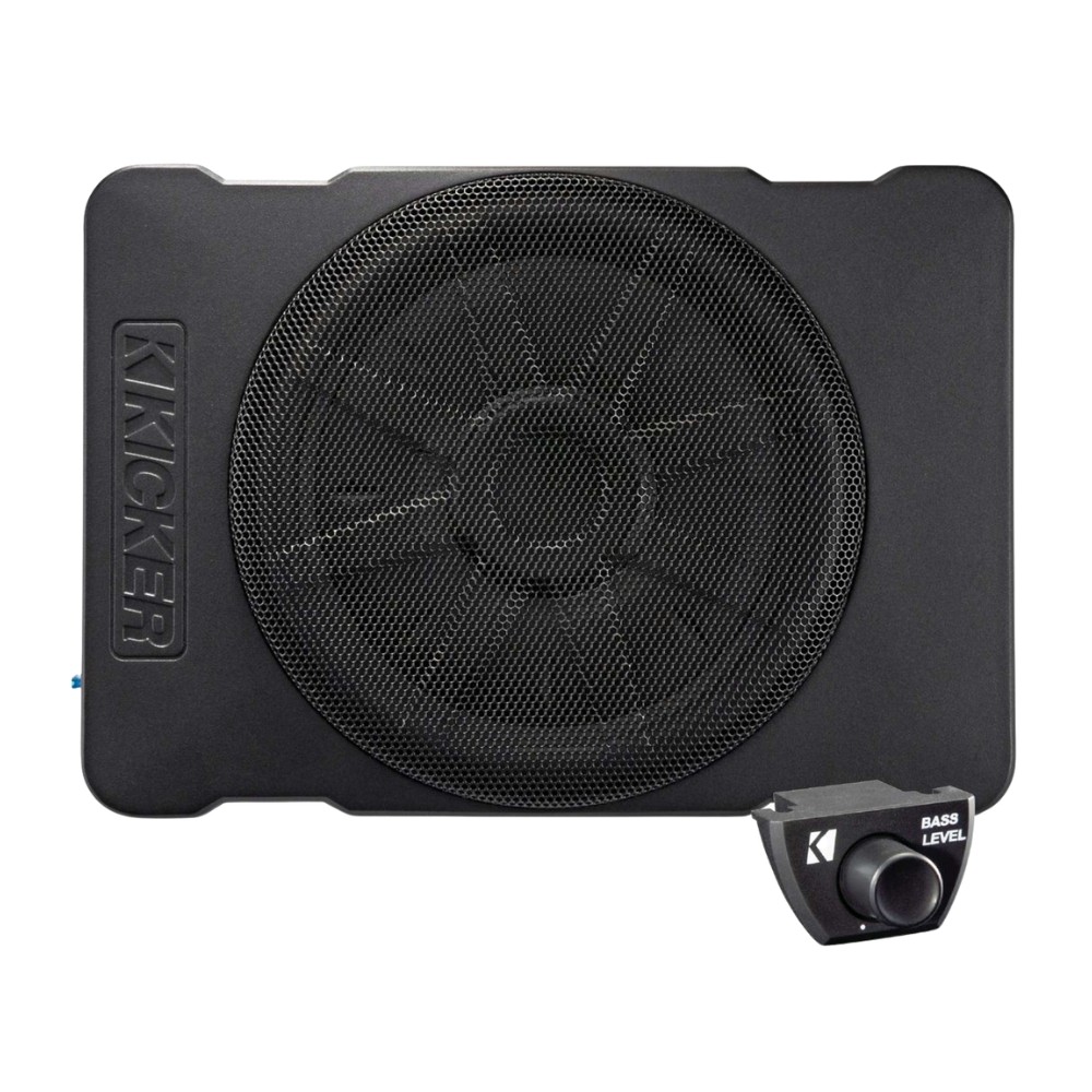 Kicker 10" 51HS10 10" 180 Watts RMS Hideaway Compact Powered Subwoofer Enclosure
