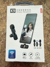 Wireless Microphone type C K9 Live Shows Interviews Vlogs iPhone Or Android