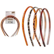Scunci by Conair Effortless Beauty Skinny headband plastic Headbands for Wome...