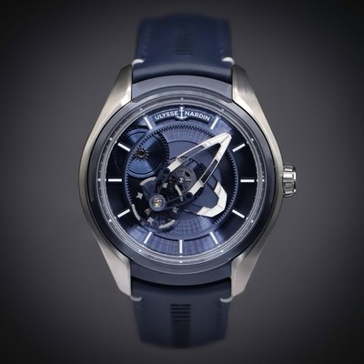 Ulysse Nardin Freak X 43mm | Titanium Blue Dial 2303-270/03 SERVICED Full Set