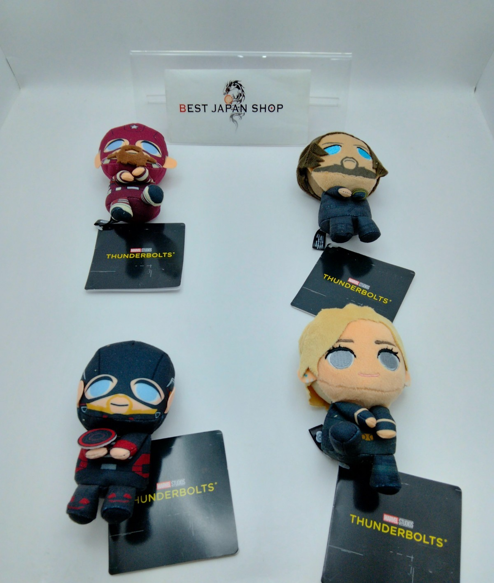 MARVEL Thunderbolts Plush Set of 4 SEGA 10cm Mascot Doll 2025