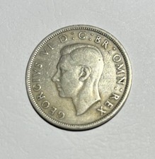1947 Halfcrown - King George VI - British Coin