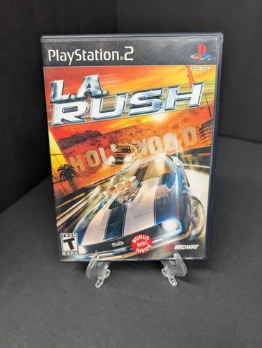 L.A. Rush Sony PlayStation 2, (2005) PS2 Rare with Bonus & Manual