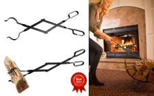 Epica 26 Inch  Fireplace Tong Log Grabber Campfire Fire Pit Grill Use Extra Long