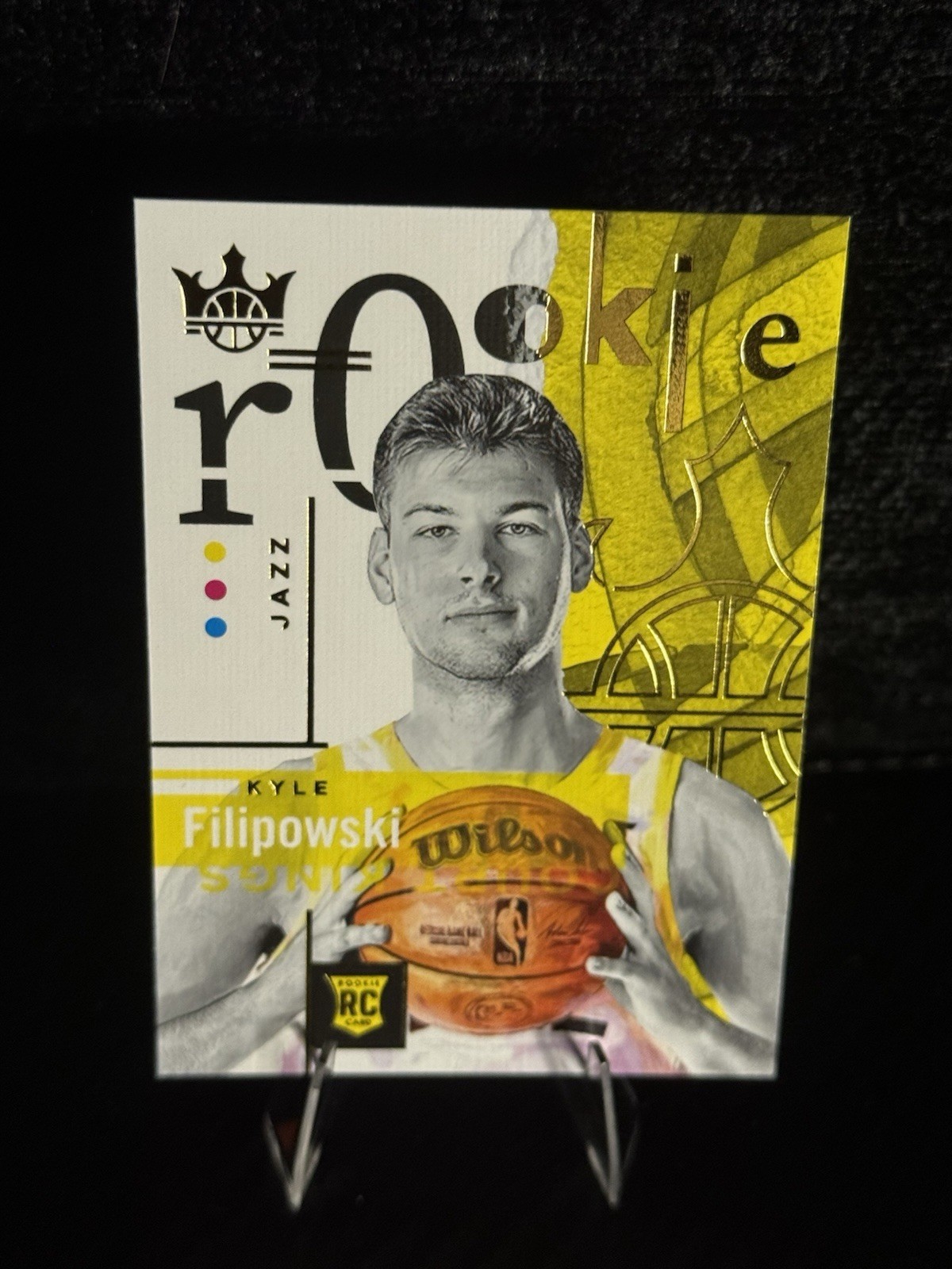 2024-25 Panini Court Kings Rookies I #118 Kyle Filipowski, Utah Jazz Rookie