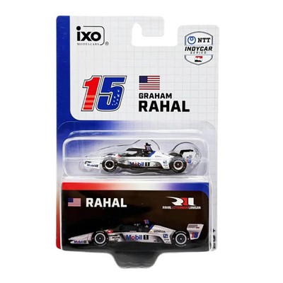 IXO 1/64 Rahal Letterman #15 Graham Rahal 2025 IndyCar Mobil 1 Diecast Model DG5