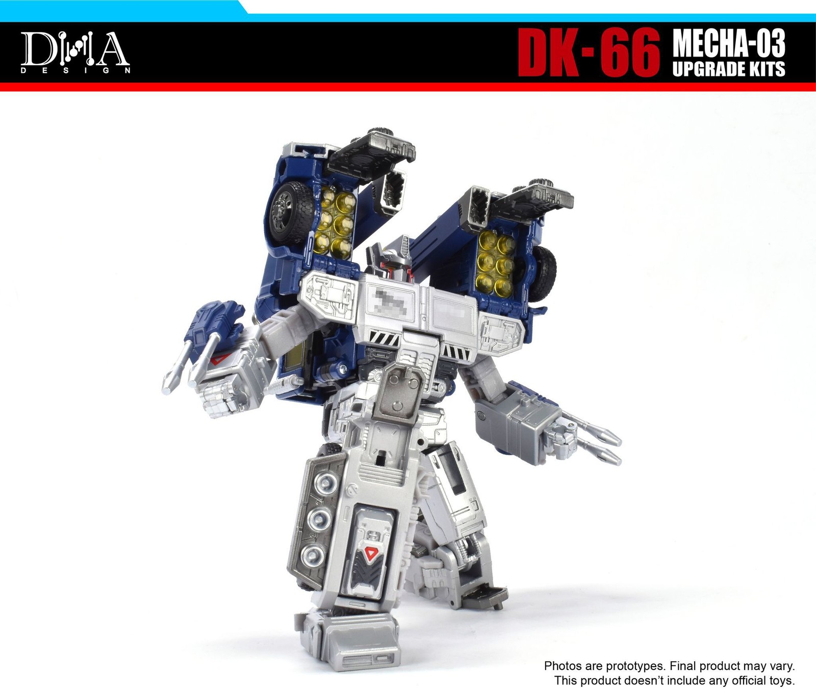 DNA Design DK-66 Upgrade Kit for Mecha-03 (Optimus Prime Type MFS-3) US SELLER