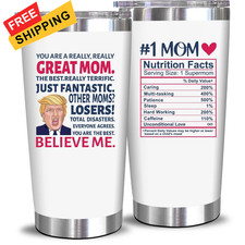 NewEleven Gifts For Mom From Husband 20 Ounces, trum nutrition white