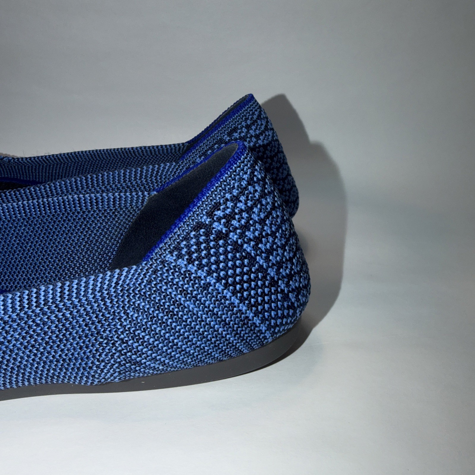 Rothy's The Point Flat in Lapis Python Blue Rare … - image 15