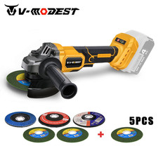 Cordless Angle Grinder 4-1/2" to 5" w/10 cutting blade For Dewalt 20V Battery