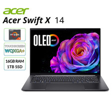 Acer Swift X 14.5" OLED Touch Laptop 120Hz 16GB RAM 1TB SSD SFX14-61G-R9QE