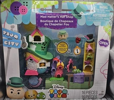 Disney Tsum Tsum Mad Hatter Hat Shop Play Set Sealed New
