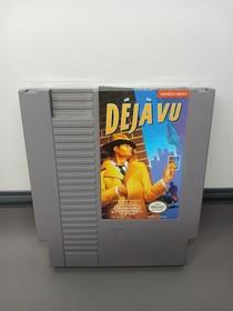Deja Vu Nintendo NES with Manual - Excellent Condition!