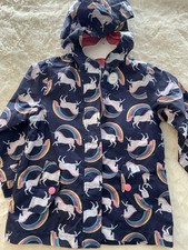 SALE NEW Carters Kids Rain Slicker Jacket w/ Rainbows Unicorns - 4T Toddler NWT