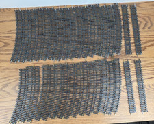 Lot of 35 Pieces Tyco HO Model Train Tracks R 18" 15685 918 917 Straight