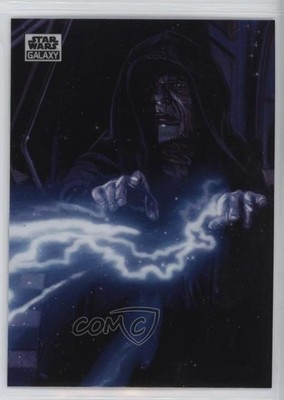 2025 Topps Chrome Star Wars Galaxy Tommy Lee Edwards Emperor Palpatine #70 4et