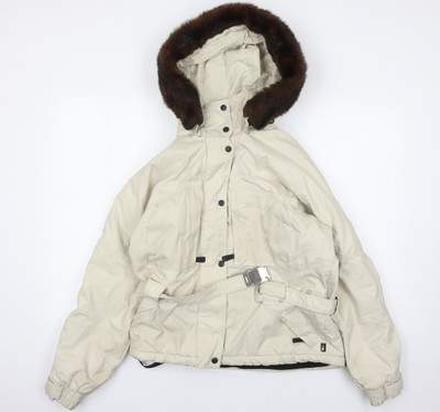 Trespass Damen Beige Parka Jacke Größe 10