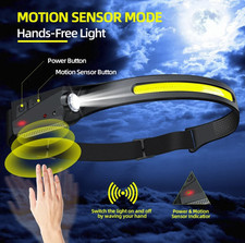2pcs Sensor LED Headlamp Rechargeable Head To...