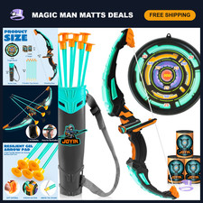 Kids LED Light Up Bow and Arrow Set with 9 Suction Cup Arrows  Target - Indoor/