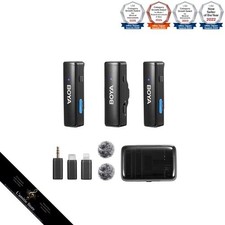 BOYA BOYALINK Wireless Lavalier Microphone for iPhone/Android/Camera Vlog