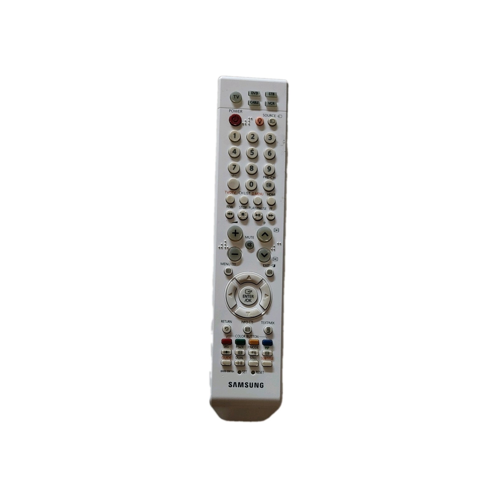 Telecomando Originale SAMSUNG BN5900618A Bianco TV Series R86 LE23R86 LE32R86WD